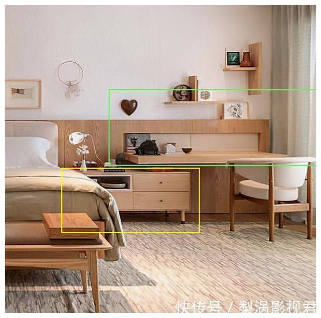 延伸|悄悄把床头柜延伸1米后,不知道有多爽,节省空间还省买书桌的钱