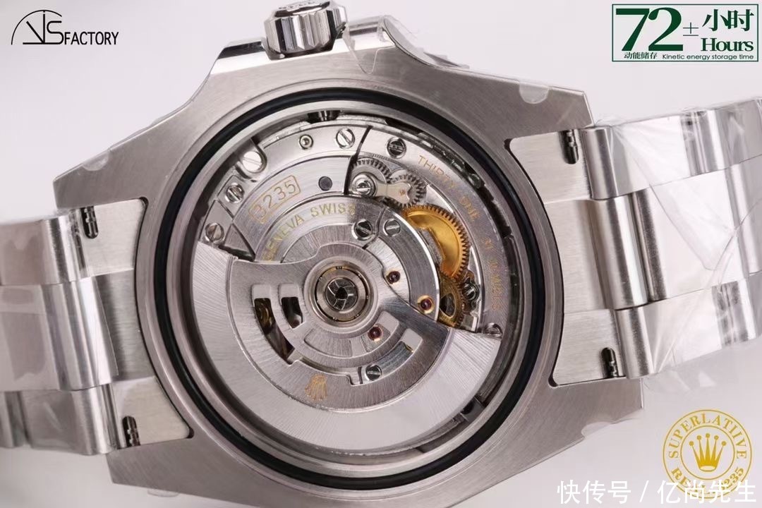 亿尚谈表:VS劳力士新款水鬼126610搭载全新自产3235机芯!细节评测!