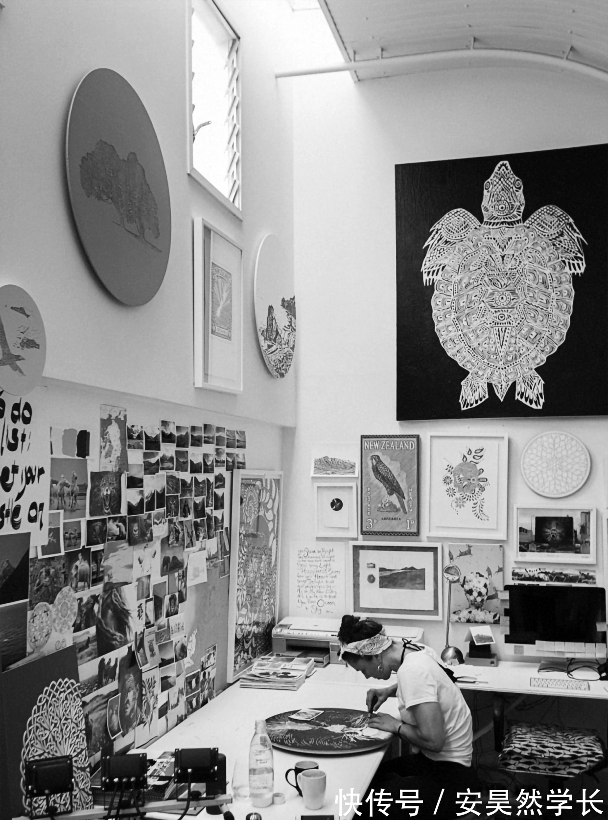 冲浪板@80层颜料之下的故事:时光雕刻者,与刀刃为伴的漆雕艺术家