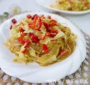 卷心菜炒粉丝|孩子吃饭挑食身高总是不见长，多吃有机蔬菜，促进身体发育