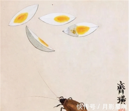 仰慕者|齐白石画两个鸭蛋，求画者恳求再加一个，他却抠门的加了一只苍蝇
