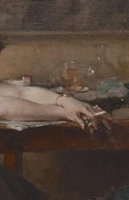 布鲁克&比利时艺术家让·莱昂的人体油画,细腻逼真,极具内涵