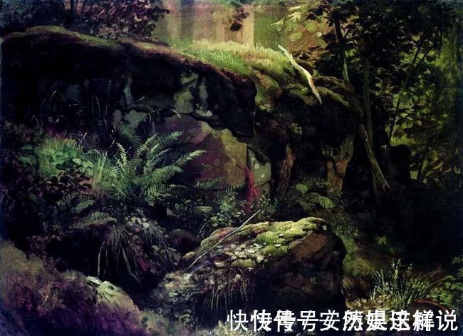 那个时代$俄罗斯杰出风景画家希施金的作品,诗一般的境界!