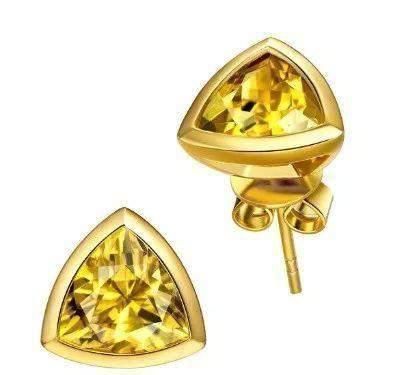 希腊语 四大名贵宝石之一,金色绿柱石打造的首饰,像太阳一样璀璨而夺目