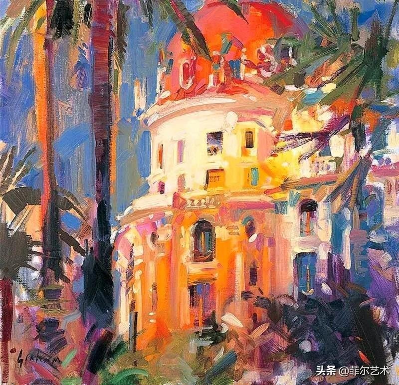 色彩!「油画欣赏」生动鲜明的色彩,一种独特的华丽风格