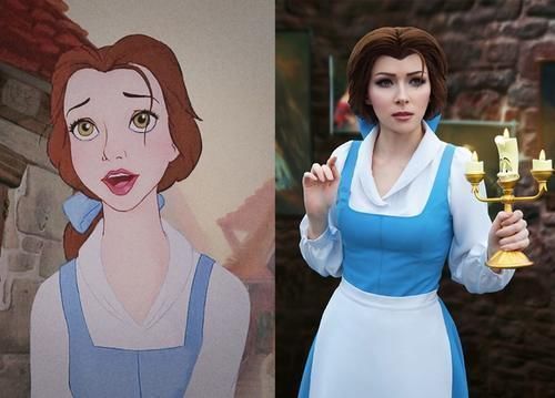 安娜公主|迪士尼公主Cosplay,艾莎安娜年轻貌美,爱洛变成邋遢大妈