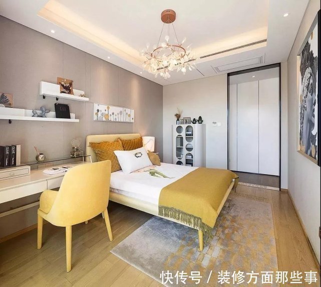 装修|113平三居室开放性设计,清峻克制的现代风扑面而来