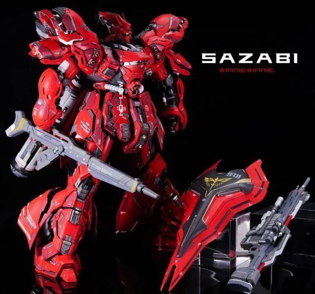 套件|红如烈焰才是沙扎比真本色,姚沙GK1.0涂装制作