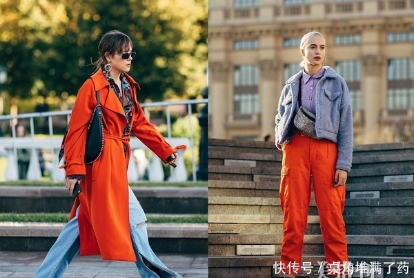 文艺不挑肤色的南瓜橘和暖棕色,今年冬季让你温暖洋气出街