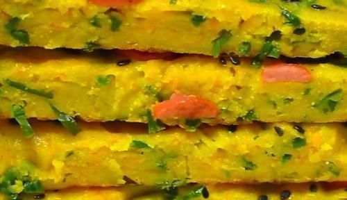 解馋|菜市场遇到这菜一定要买,做成小饼,营养又解馋,我家一周做5回