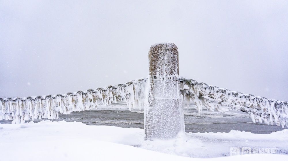 美哉！大雪与海边撞了个满怀|这就是烟台 | 汤淼