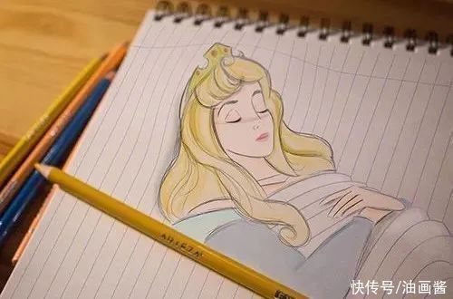 爱丽丝@突破次元界限,这些笔记本上的插画,都跳出来了