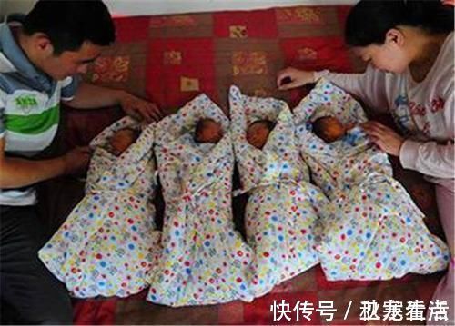 心理健康|90后宝妈喜得4胞胎,看到宝宝的性别后,医生夸赞有福气