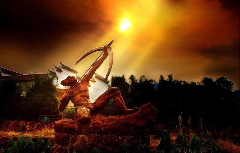 东夷部落|后羿射日只是一个美丽的神话故事,真实的情况可能是一场战争