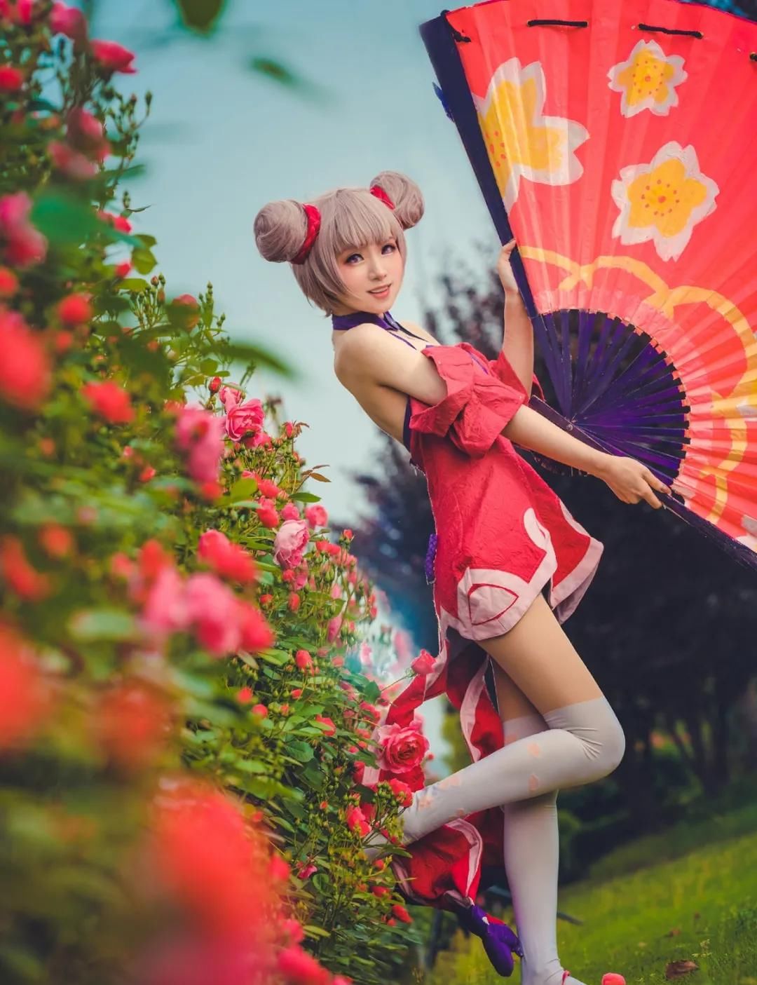 还要|《王者荣耀》小乔cos，甜美惊艳，比玫瑰花还要有魅力