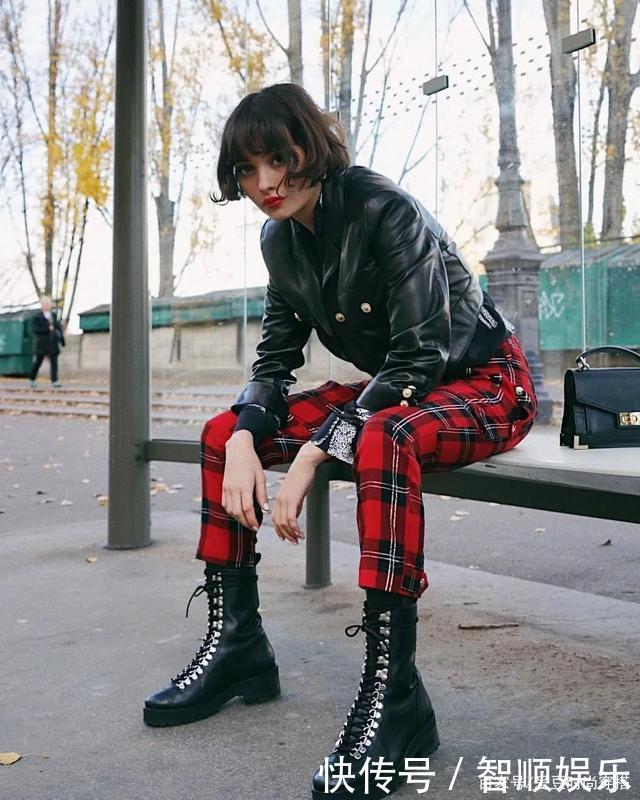 气质|15套马丁靴穿搭示范!照着穿就对了,时髦又气质