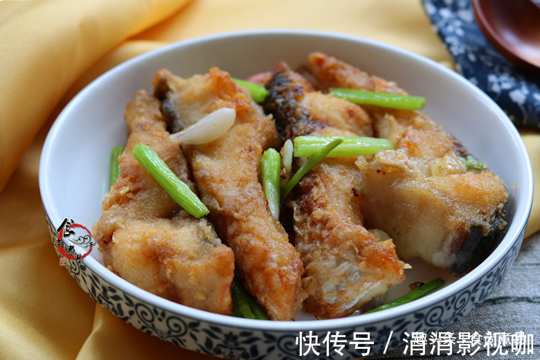 香葱粉|老爸不外传的煎鱼技巧，香酥入味，省油不破皮，各种鱼都适合