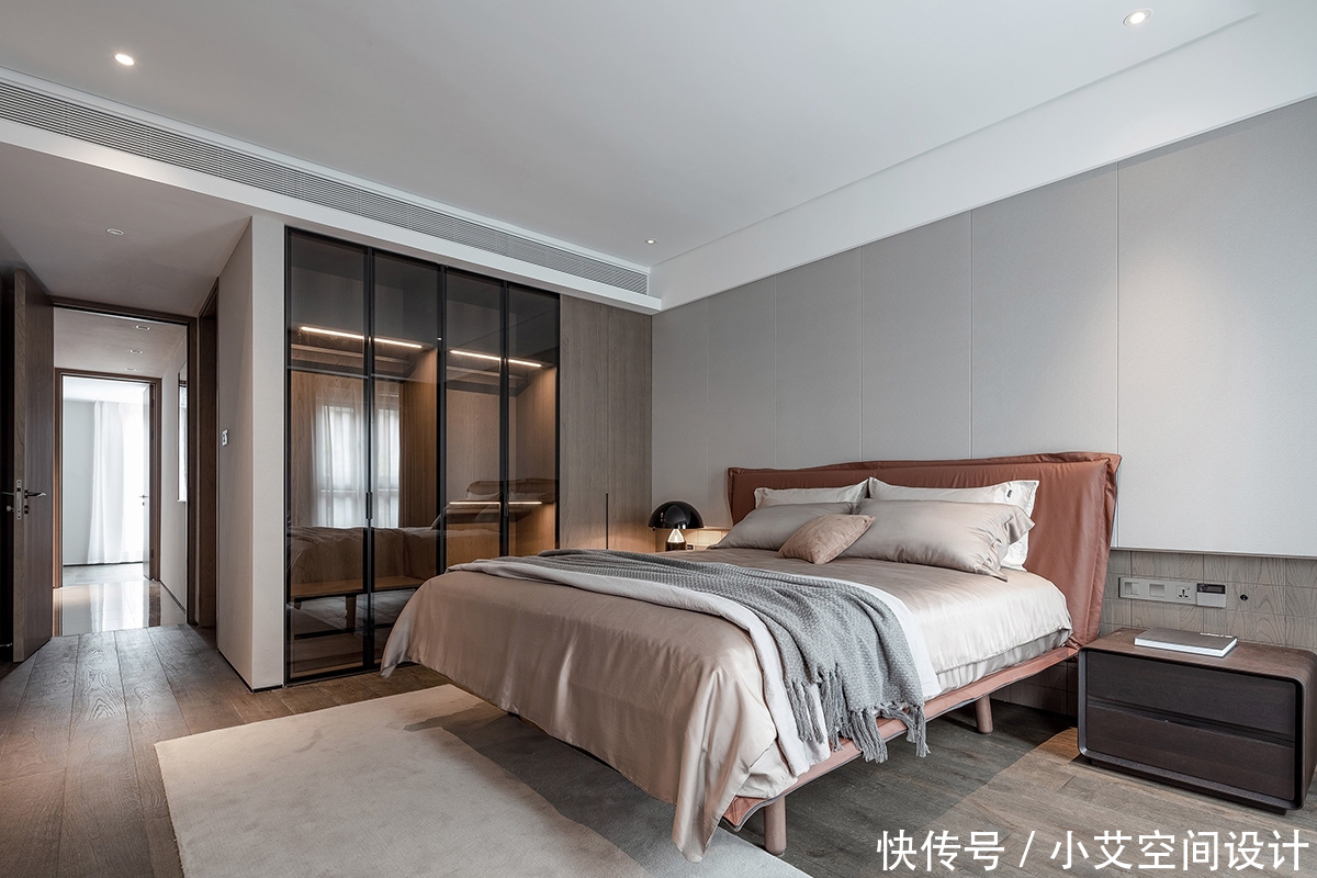 软装|180平现代风格软装设计，打造湖畔精致生活