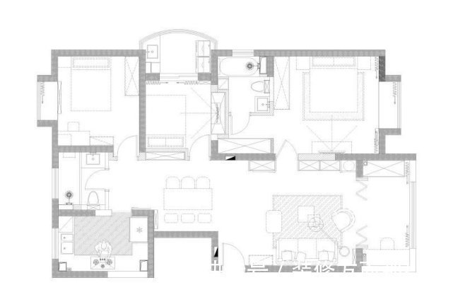 屋主家|135㎡舒适北欧风,多功能书架实用性逆天!