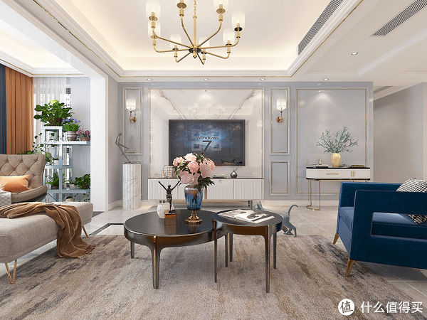 精装|韶关夫妻嫌精装房不好，重新装修成美式风，全屋精致耐看，很高级