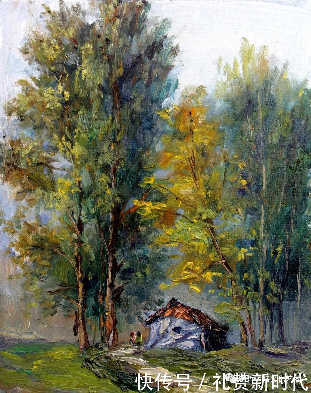 油画作品|苏方平油画写生作品欣赏