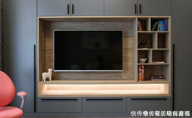 衣帽间|102平现代轻奢风三居室,一家四口这样住就好