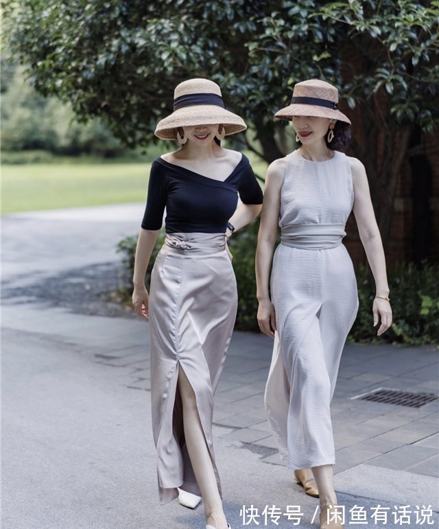 搭配|这对“神仙母女”夏日穿搭太美,优雅又高级,想带着妈妈照搬着穿