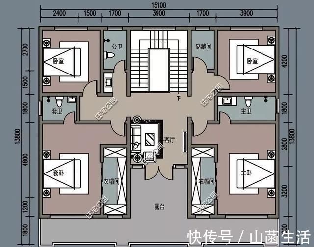 户型|农村没有堂屋的房子不是好房子,20套户型分享,总有一套看上眼