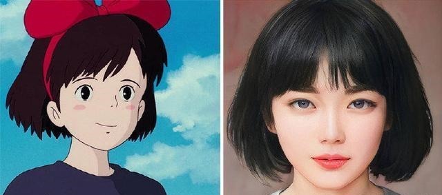 二次元|当动漫中的女生真人化,明明还原度很高,网友却说这是丑化二次元