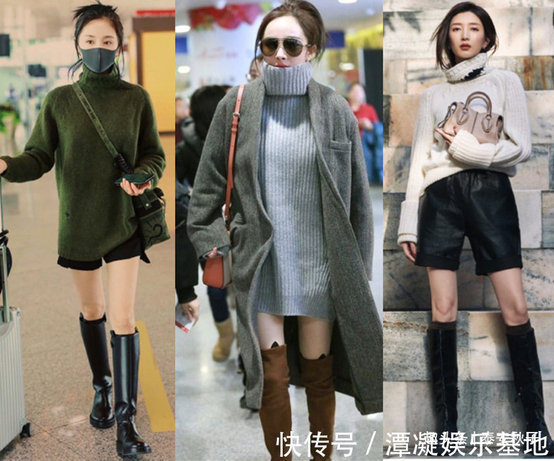 露脚踝 “露脚踝”已经过时!时尚博主的秋冬“保暖术”穿搭:很美很高级