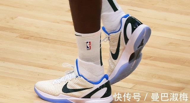 kobe|NBA球员上脚:字母哥3代战靴与杜兰特球鞋有点雷同