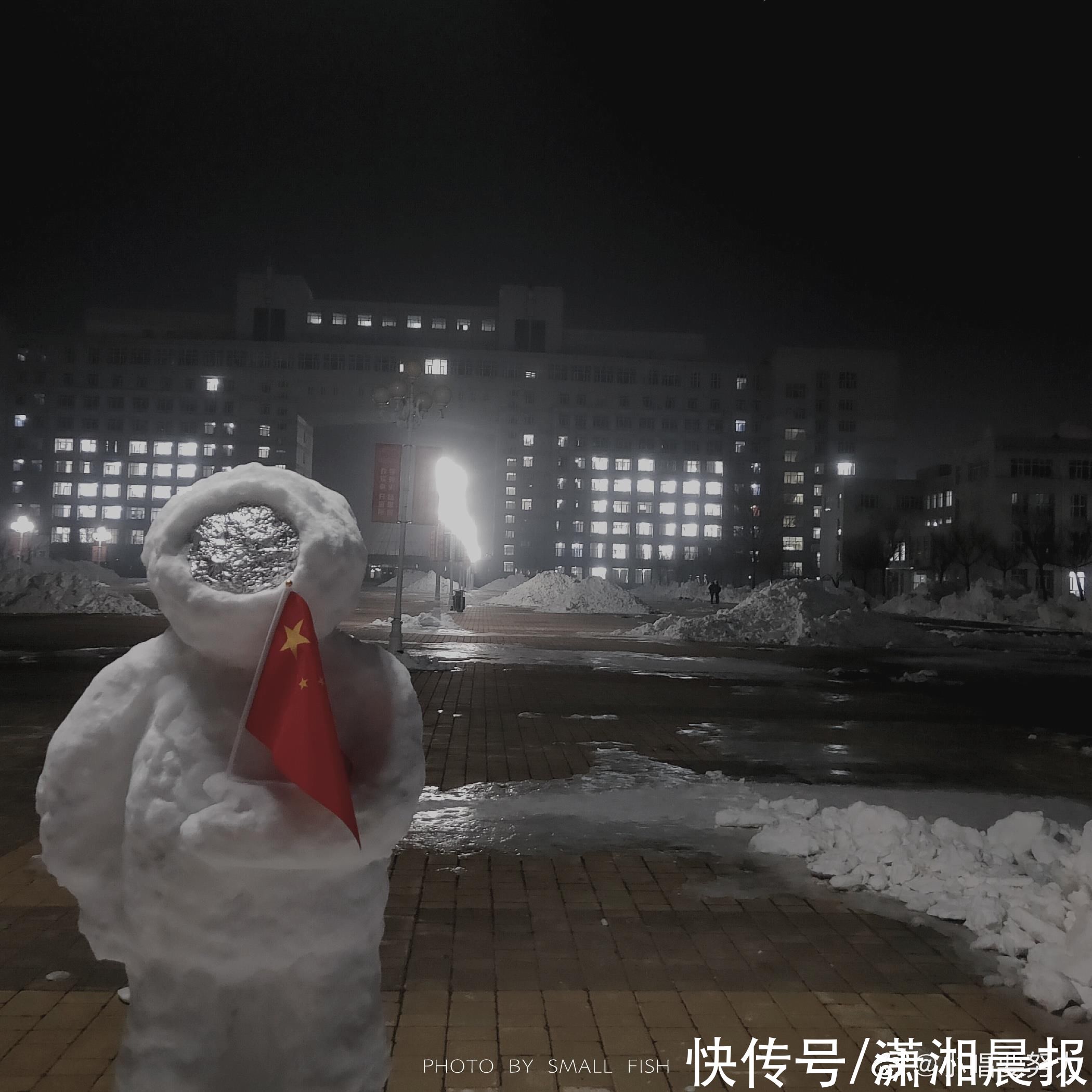 中国航天@每个雪人背后都有一个有趣的灵魂！“花式”雪人哪家强？