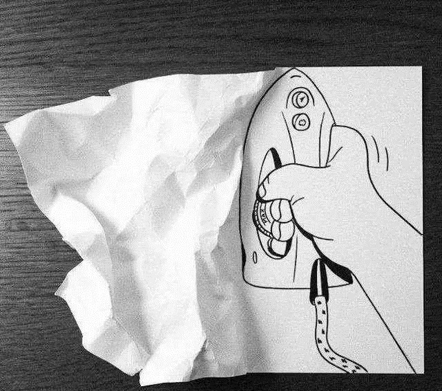 歪果仁@歪果仁脑洞大开,把一张A4纸玩成这样,进来膜拜!!