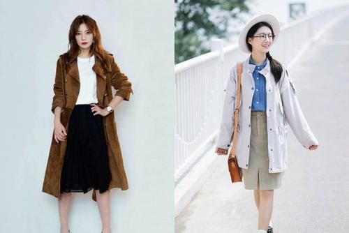 烟管裤|女生必备单品风衣，学会衣服搭配，轻松穿出文雅范