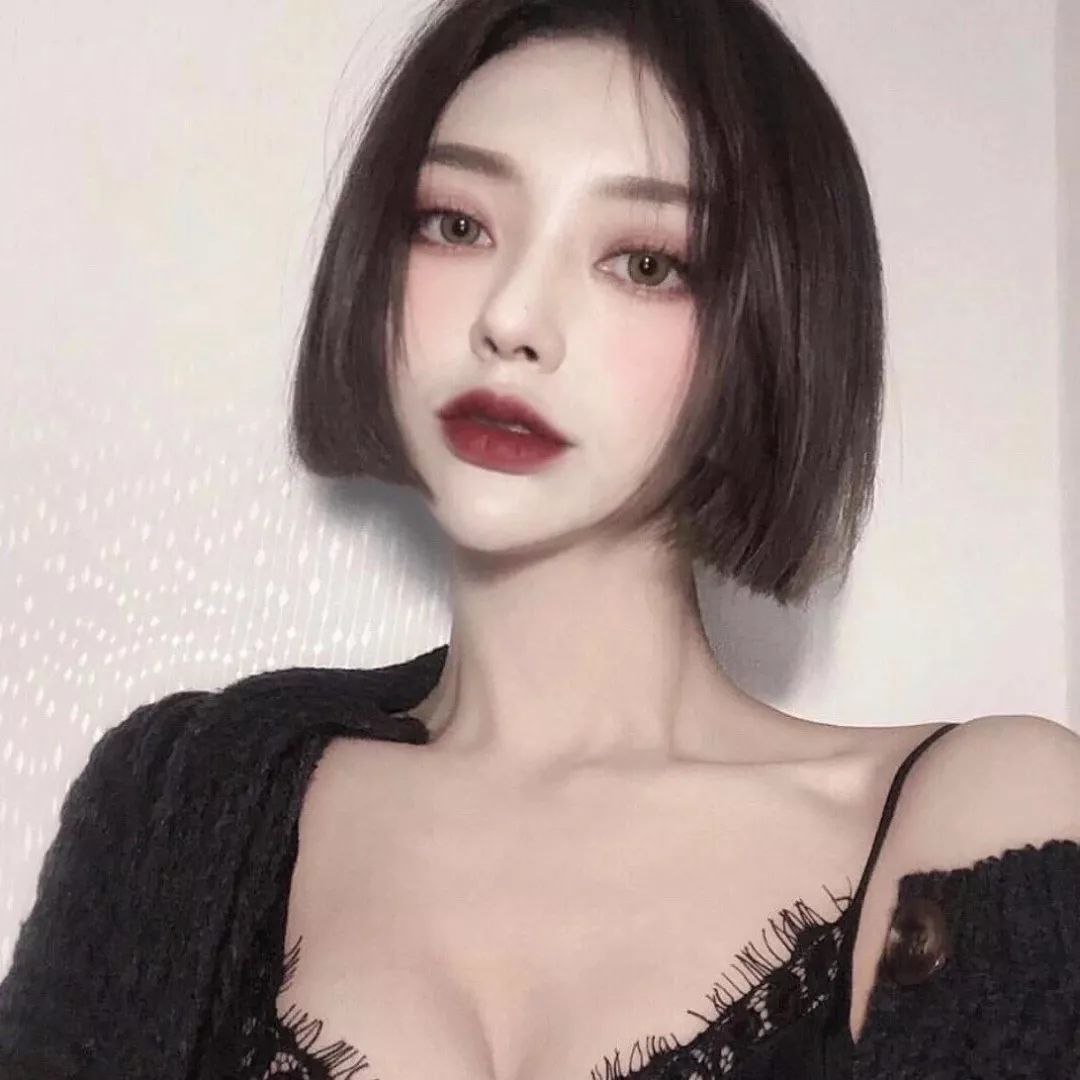 好看|短发“一刀切”,不打理也好看