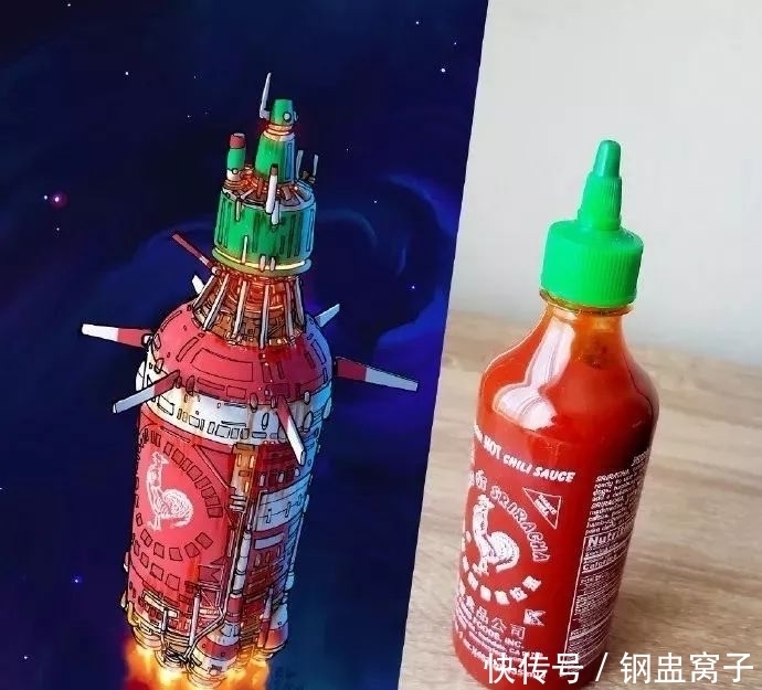 科幻|【设计师】科幻爱好者的脑洞,什么东西都能看成飞船!
