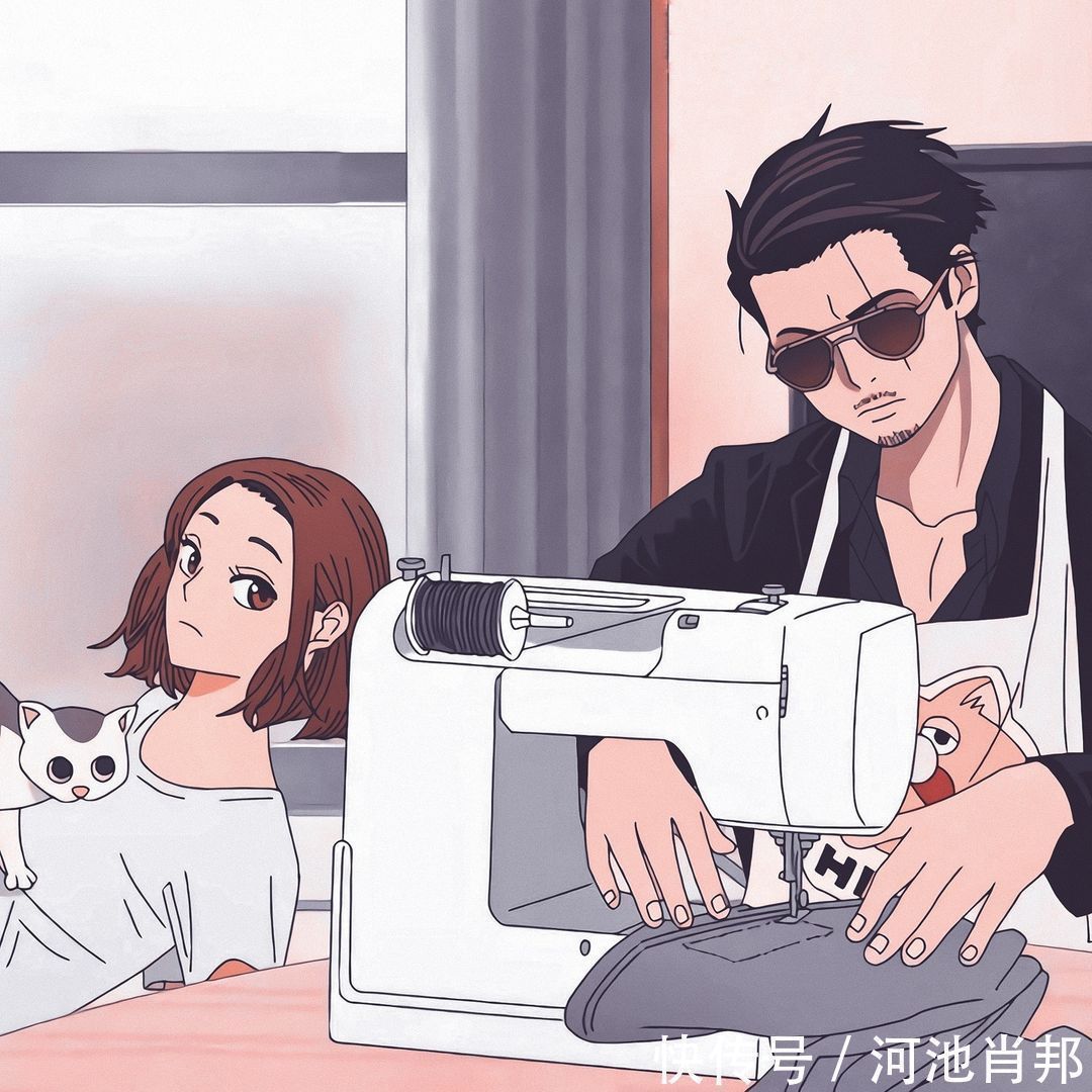 电视剧版|新番《极主夫道》龙和美九,温馨又好笑,动漫情头自剪分享