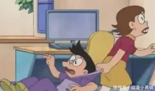 小夫|哆啦A梦:二十年后,大雄娶了静香,看到小夫娶的:抱歉打扰了!