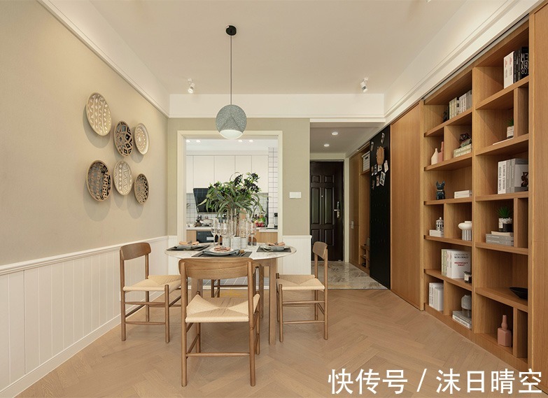 装饰|【鲁班装饰】锦绣雅郡105㎡北欧风格