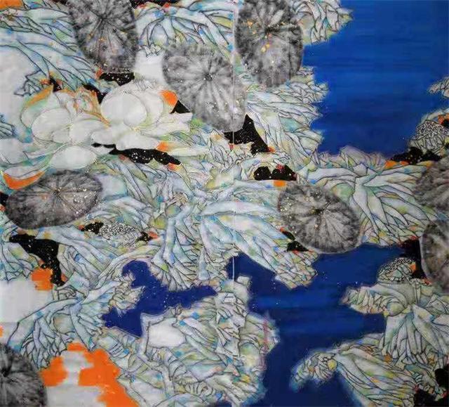 岁月如歌#《红了山村醉了秋》:著名画家边广兰作品赏析