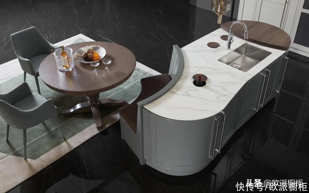 欧派|这9款橱柜配色竟然如此惊艳!看过的人都收藏了