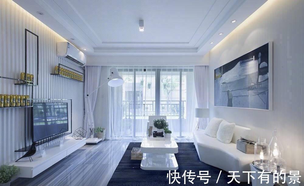 背景墙|很干净的新房装修,都舍不得入住,墙上摆满饮料随时喝