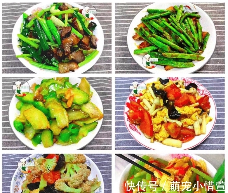 分享6道春节小炒菜，荤素搭配，实惠又开胃，年夜饭上桌成抢手菜