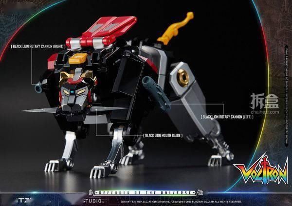 机器人|Blitzway 新品： 百兽王Voltron(战神金刚) -CARBOTIX系列可动手办（38CM高）