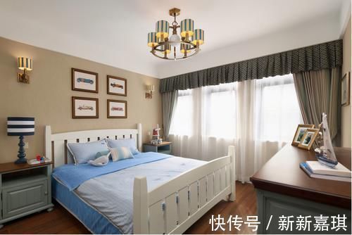 场域|435平美式风宅邸,浓郁的异域风情,原汁原味的美式家