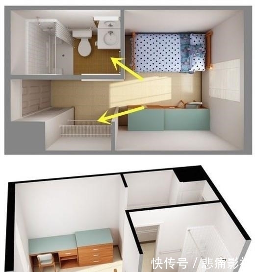 功能区|卧室+衣帽间+卫生间,4种方案将功能区整合,实现户型的最优布局