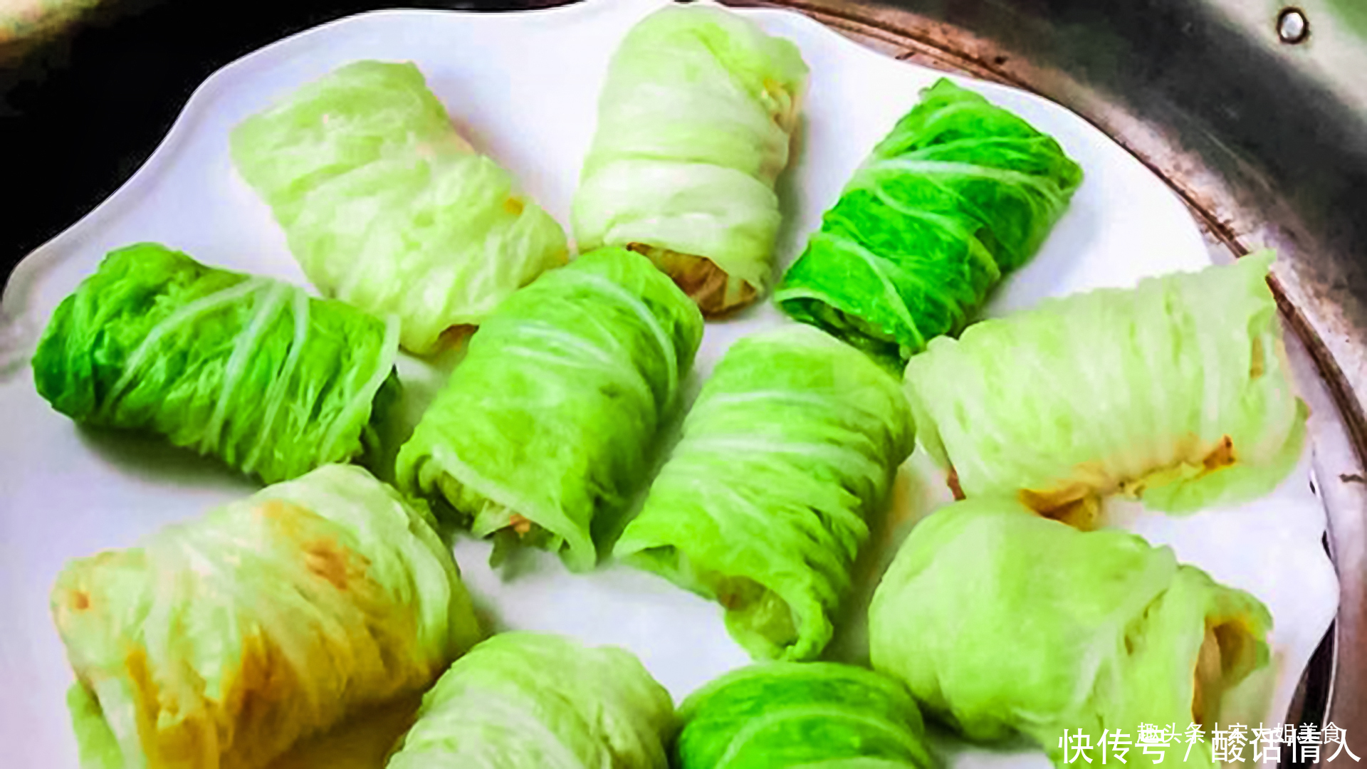 小寒多吃白菜,这吃法鲜嫩又多汁,一层比一层好吃,太香了