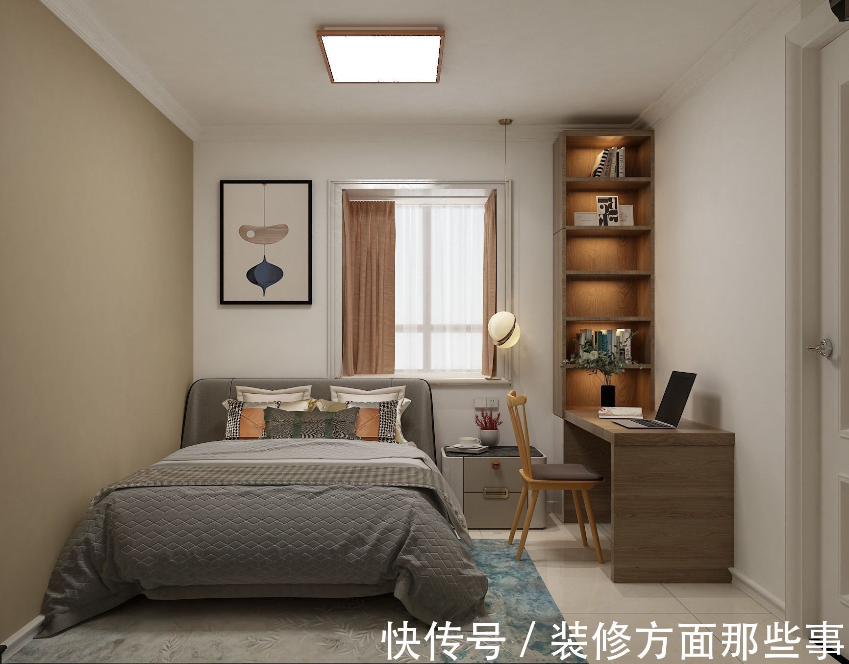 北欧风|70平改造北欧风二居室,给未来生活一个憧憬设计