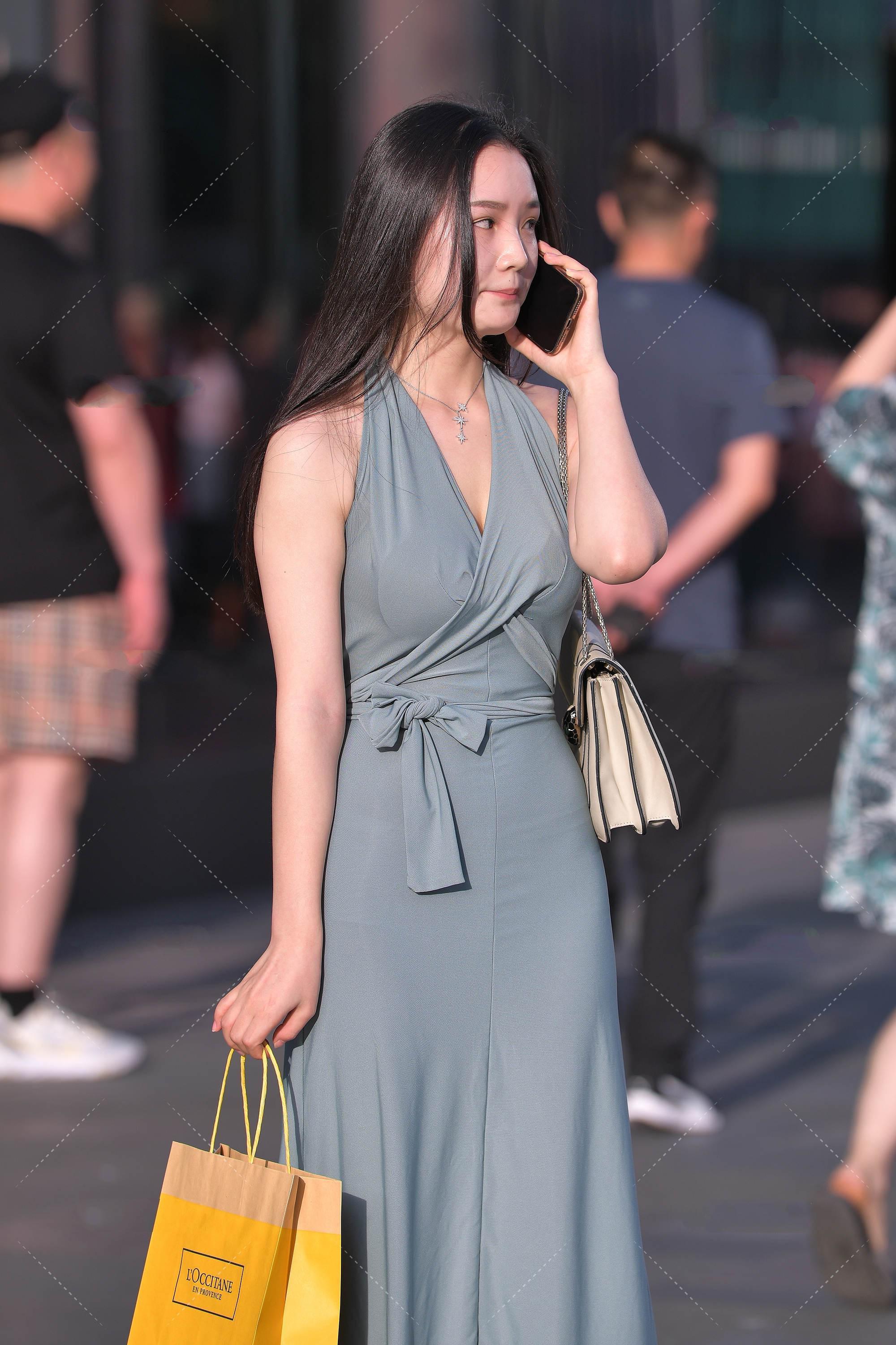 温婉|温婉儒雅的长裙, 时髦女生穿搭, 你会搭配么