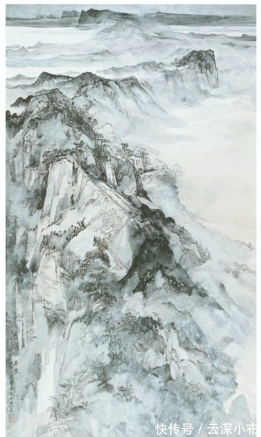 山水画展&一个全国性的山水画展,气韵生动的作品入选率高!